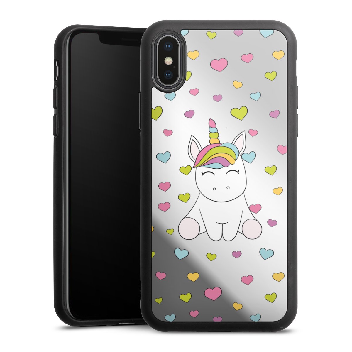 Unicorn Love Pattern ohne Hintergrund