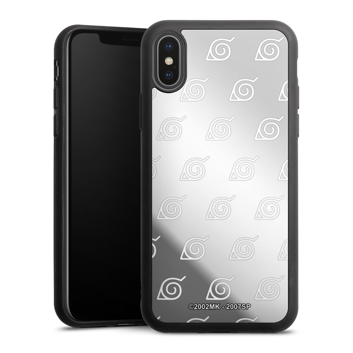 Konoha Pattern Blanc sur Fond Transparent