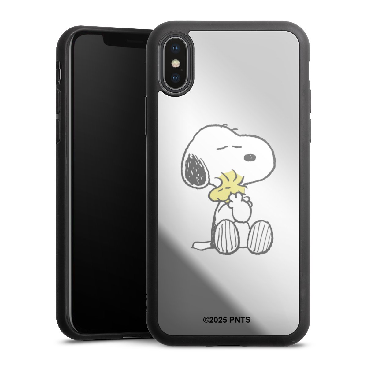 Snoopy And Woodstock Cuddling transparent