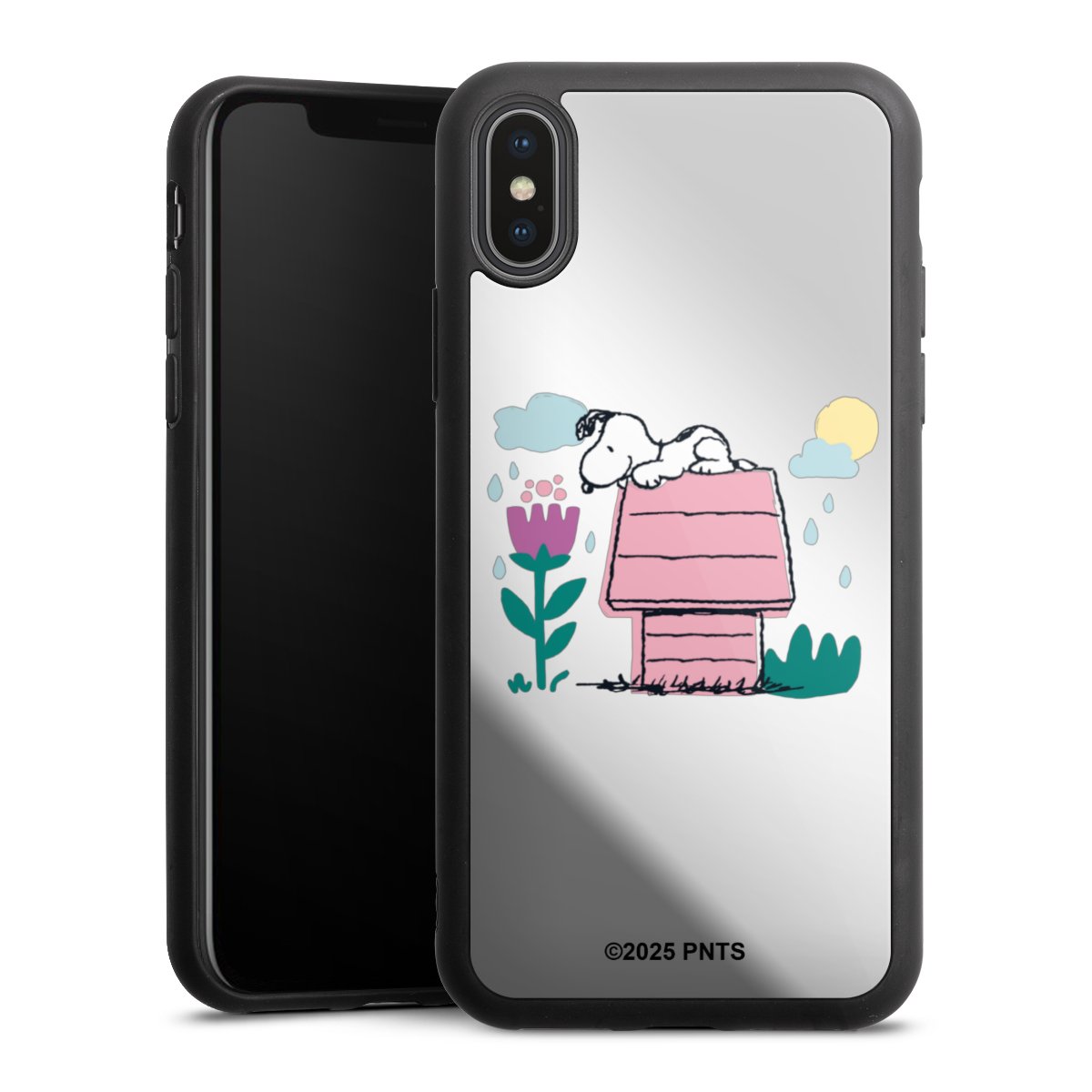 Snoopy Chenil Printemps transparent