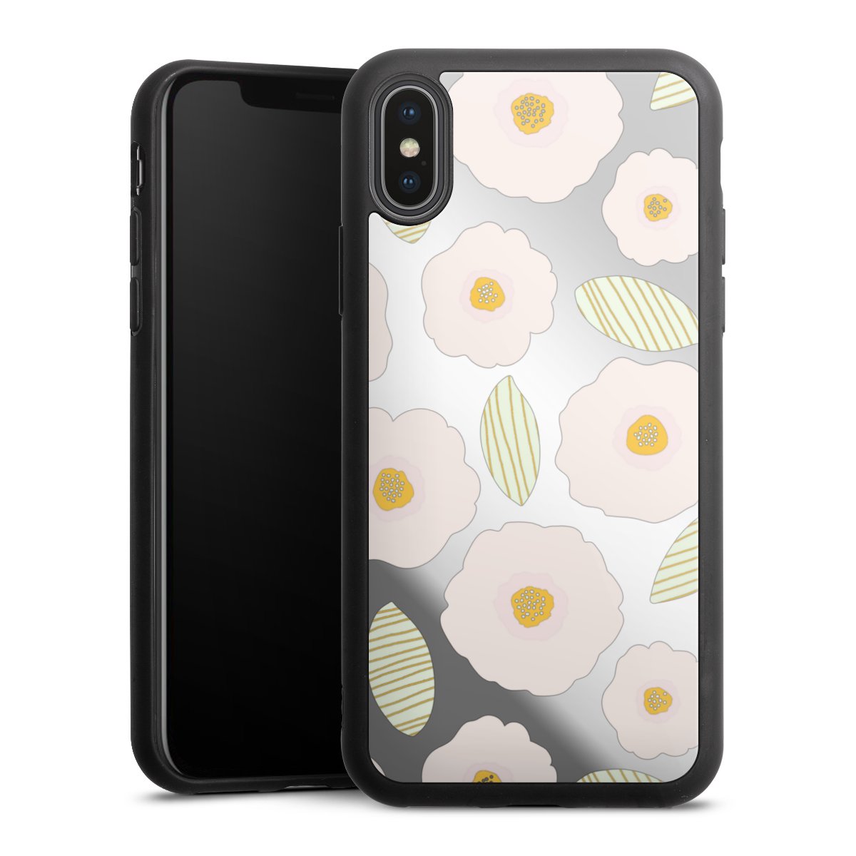 Simple Pastell Flowers Light Transparent