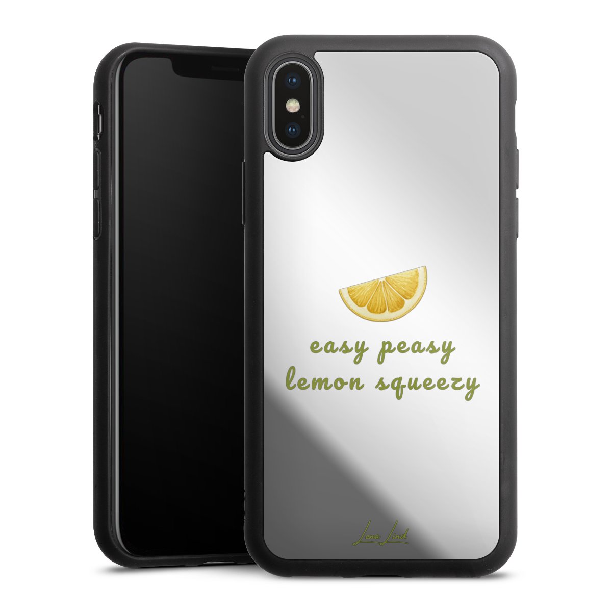 Easy Peasy Lemon Squeezy Dotted Transparent