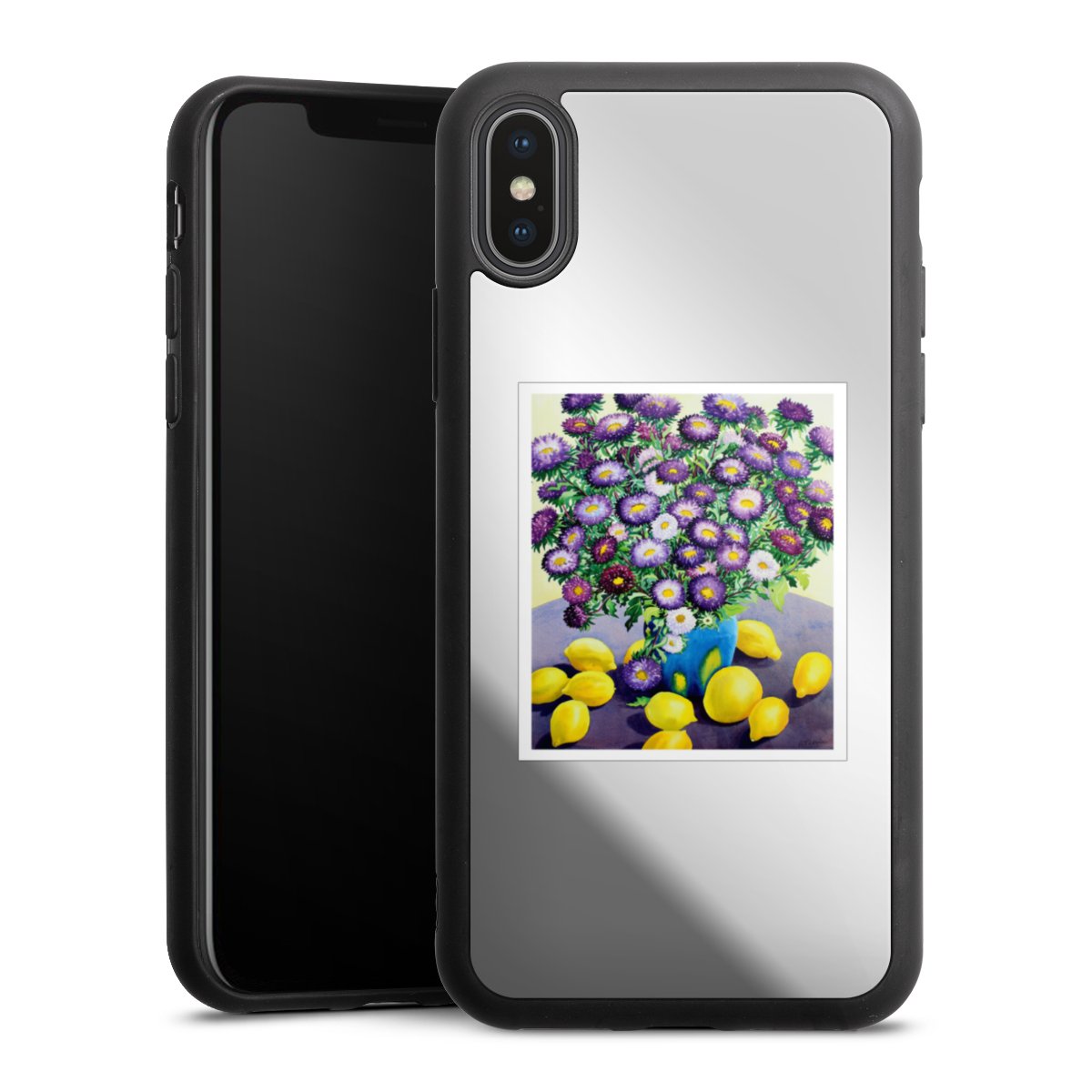 Purple Asters and Lemons by Christopher Ryland