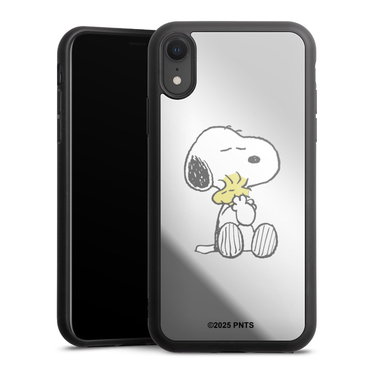 Snoopy And Woodstock Cuddling transparent