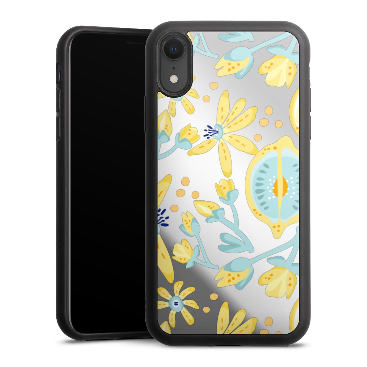 Lemon Summer Pattern Transparent Yellow