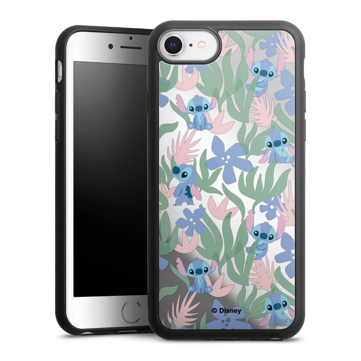 Floral Pattern Stitch Transparent