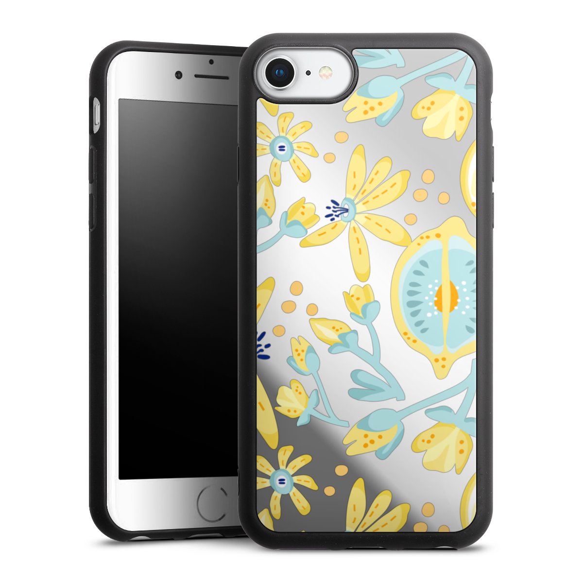 Lemon Summer Pattern Transparent Yellow