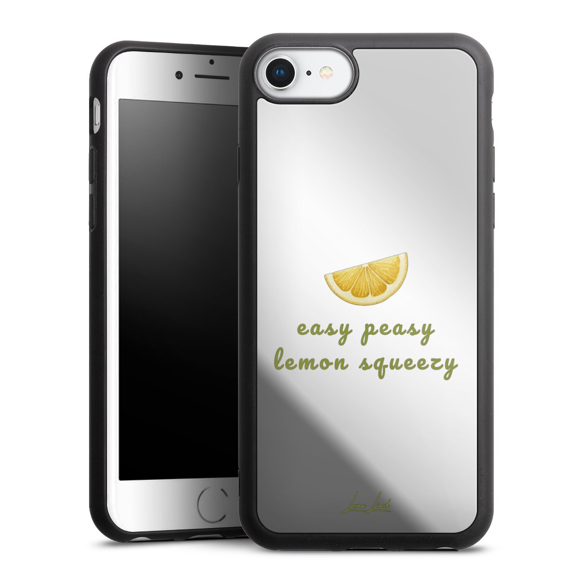 Easy Peasy Lemon Squeezy Dotted Transparent