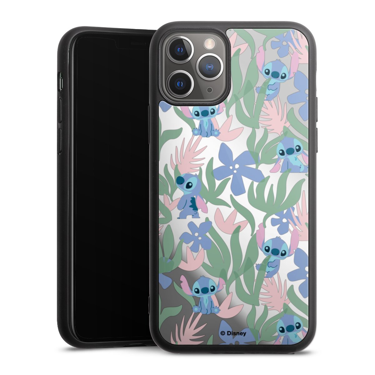 Floral Pattern Stitch Transparent