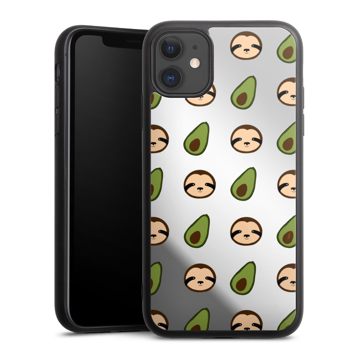 Avocado-Faultier ohne Hintergrund