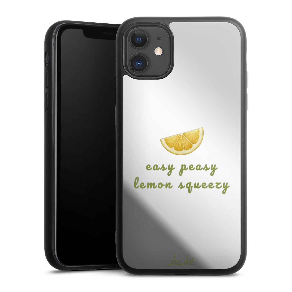Easy Peasy Lemon Squeezy Dotted Transparent