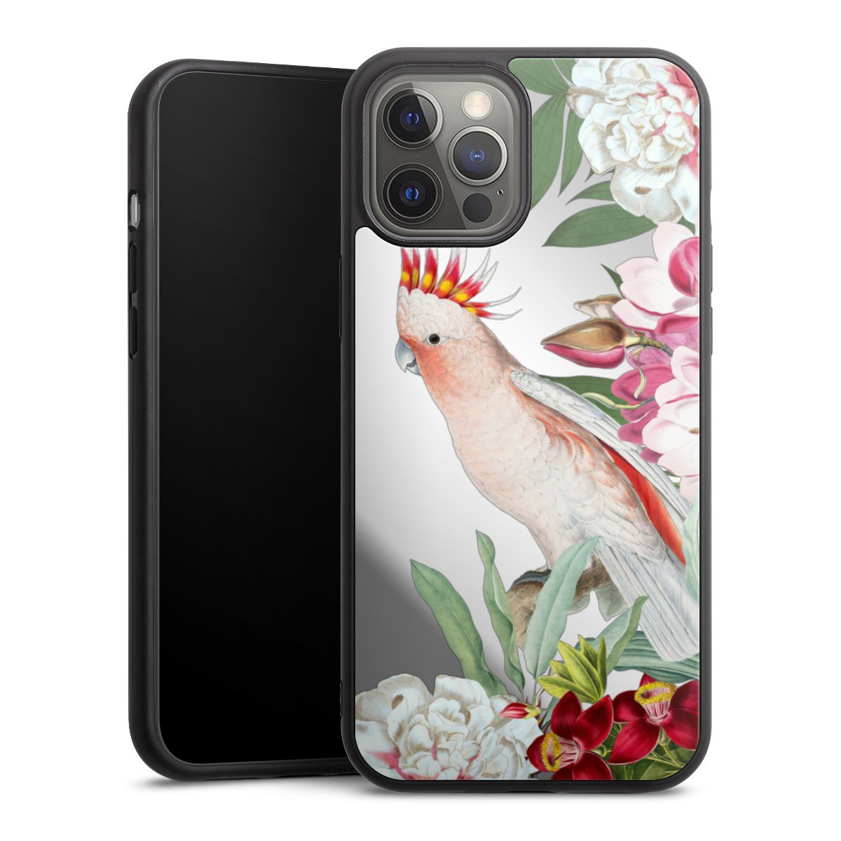 Pappagalli e fiori