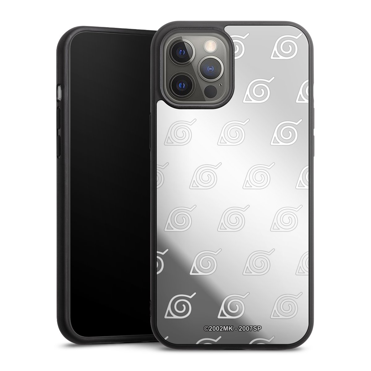 Konoha Pattern Blanc sur Fond Transparent