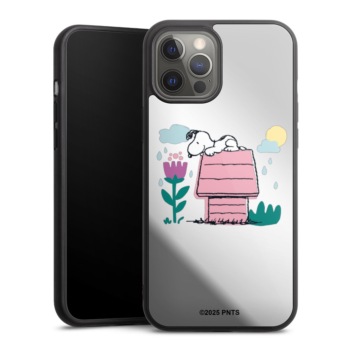 Snoopy Chenil Printemps transparent