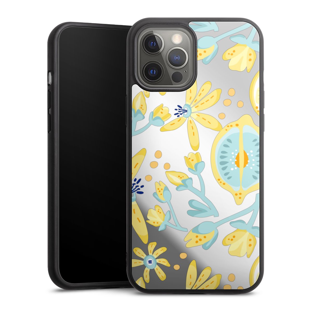 Lemon Summer Pattern Transparent Yellow