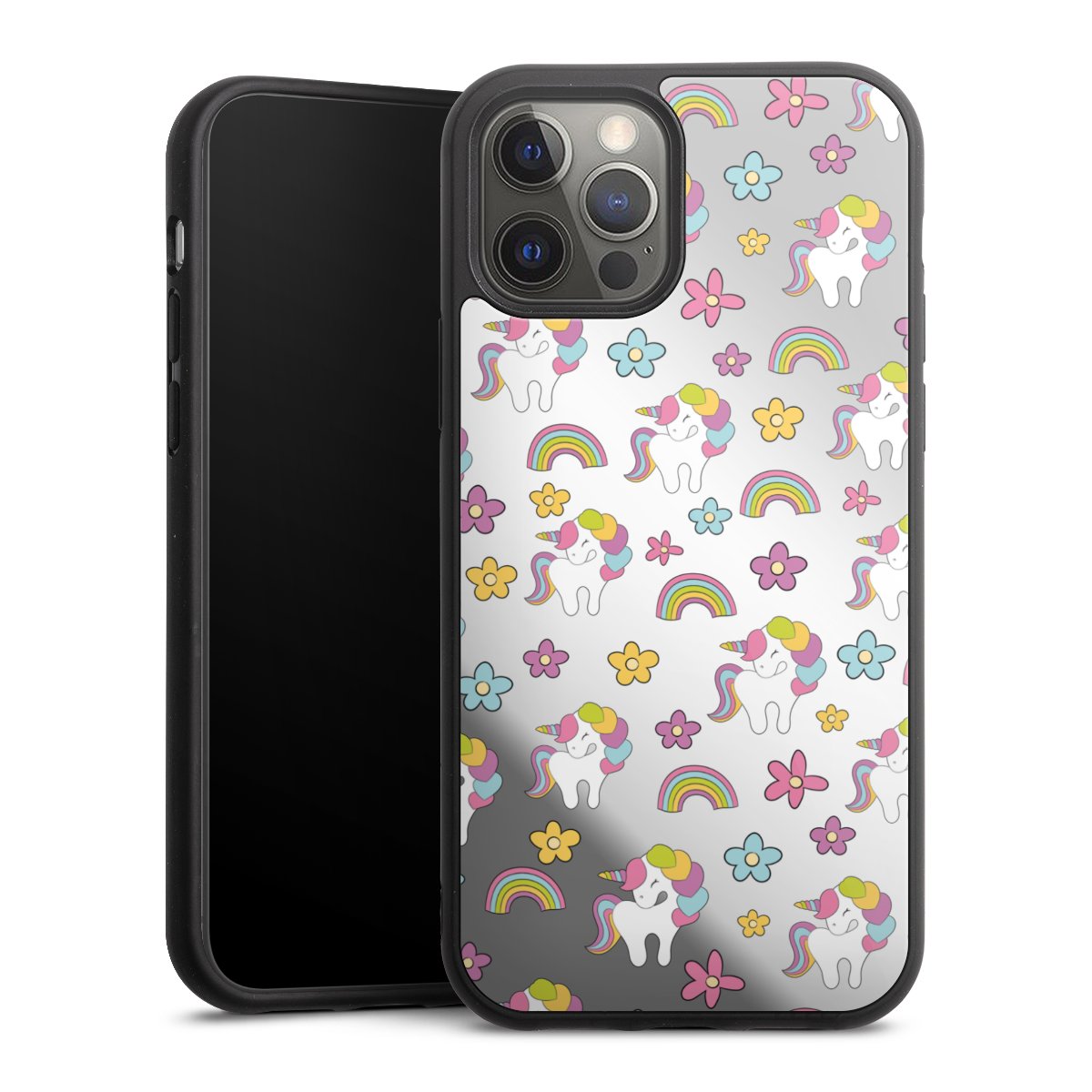 Unicorn Rainbow Pattern zonder Achtergrond