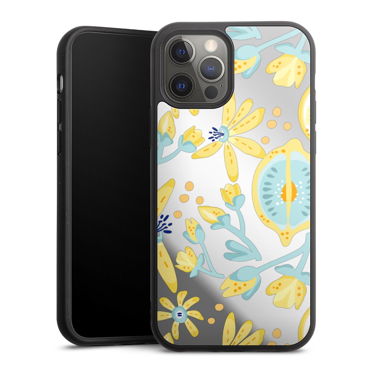 Lemon Summer Pattern Transparent Yellow