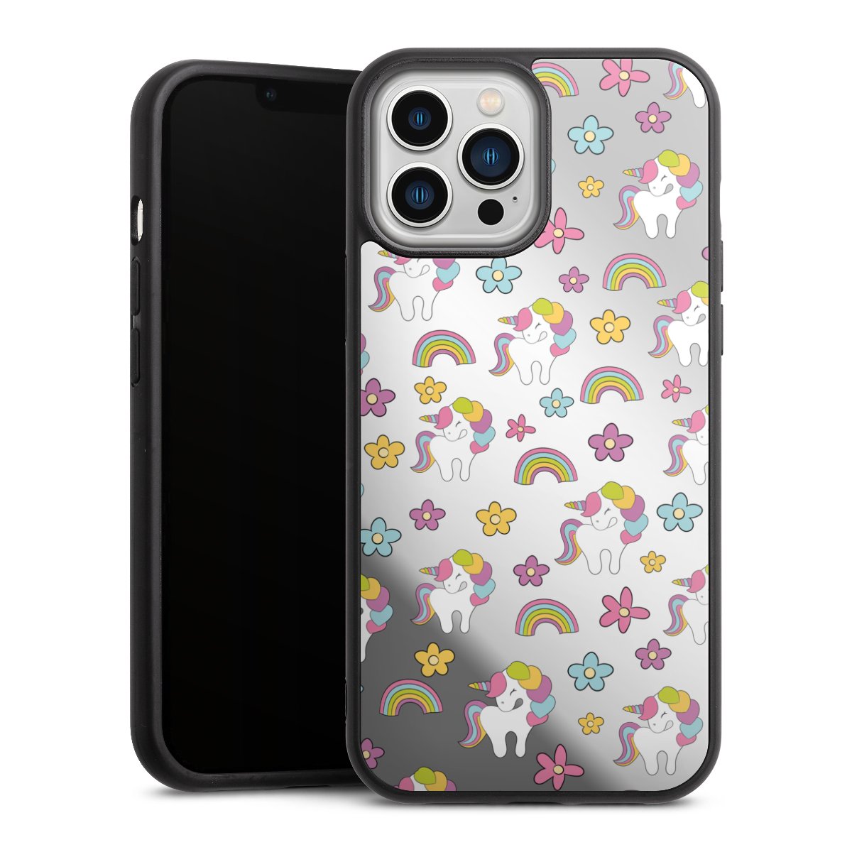 Unicorn Rainbow Patternsenza sfondo