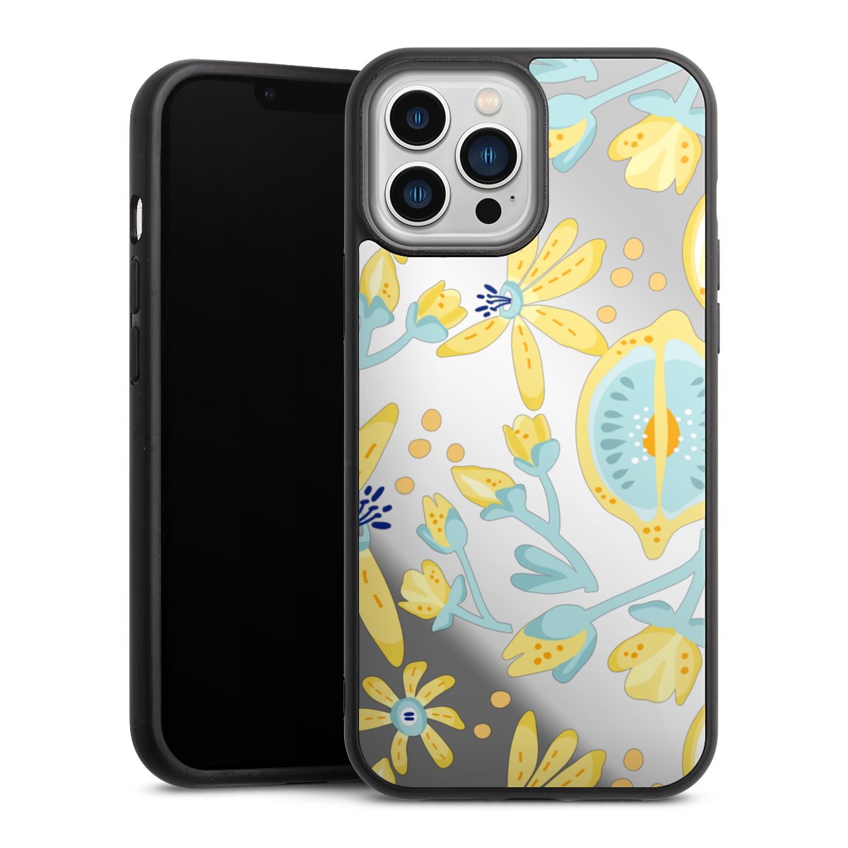 Lemon Summer Pattern Transparent Yellow