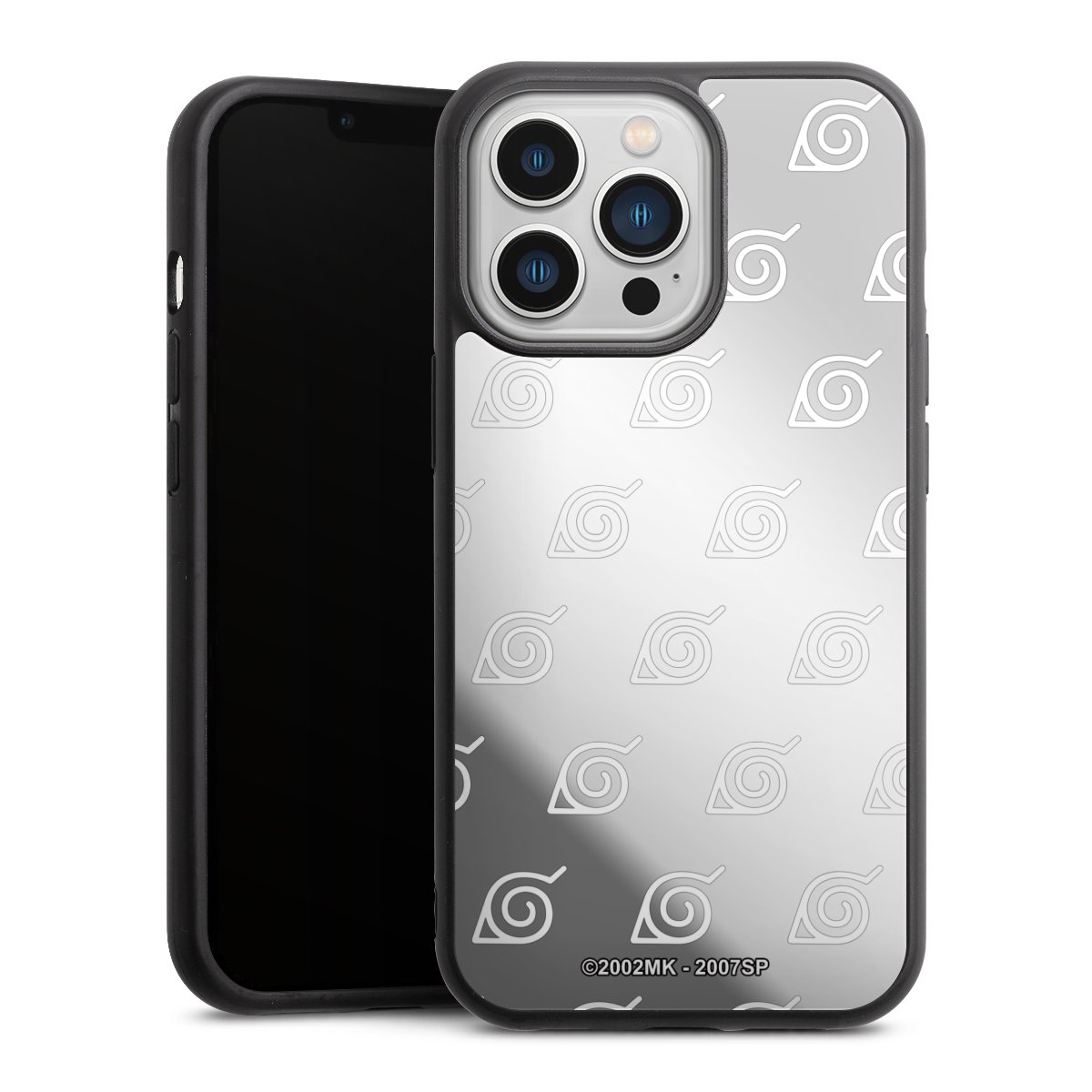 Konoha Pattern Blanc sur Fond Transparent