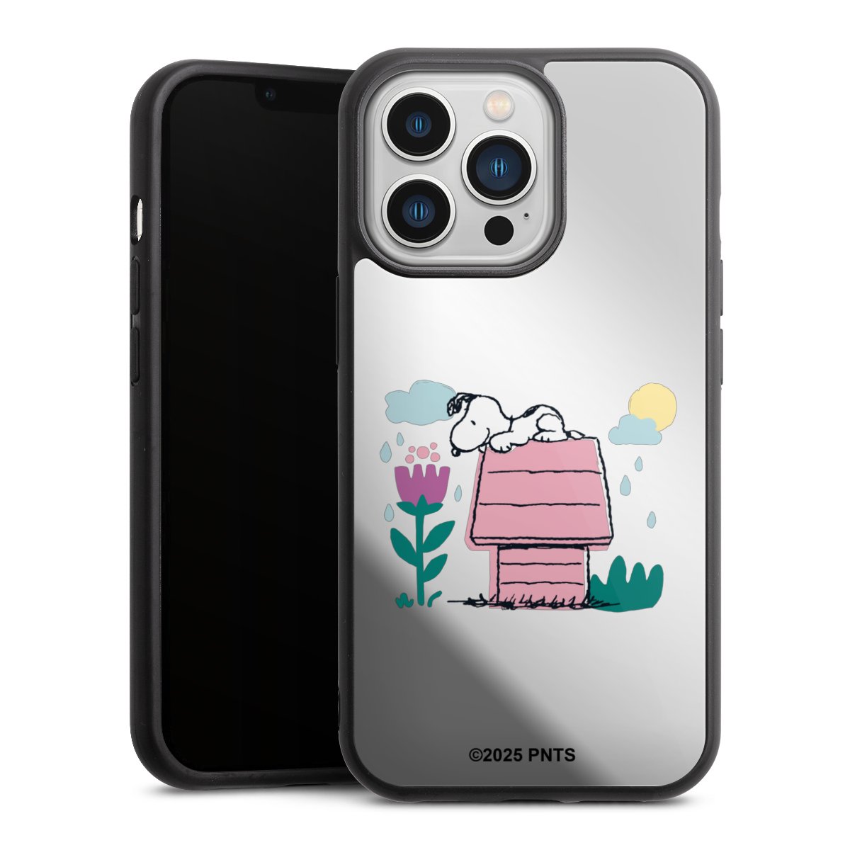Snoopy Chenil Printemps transparent