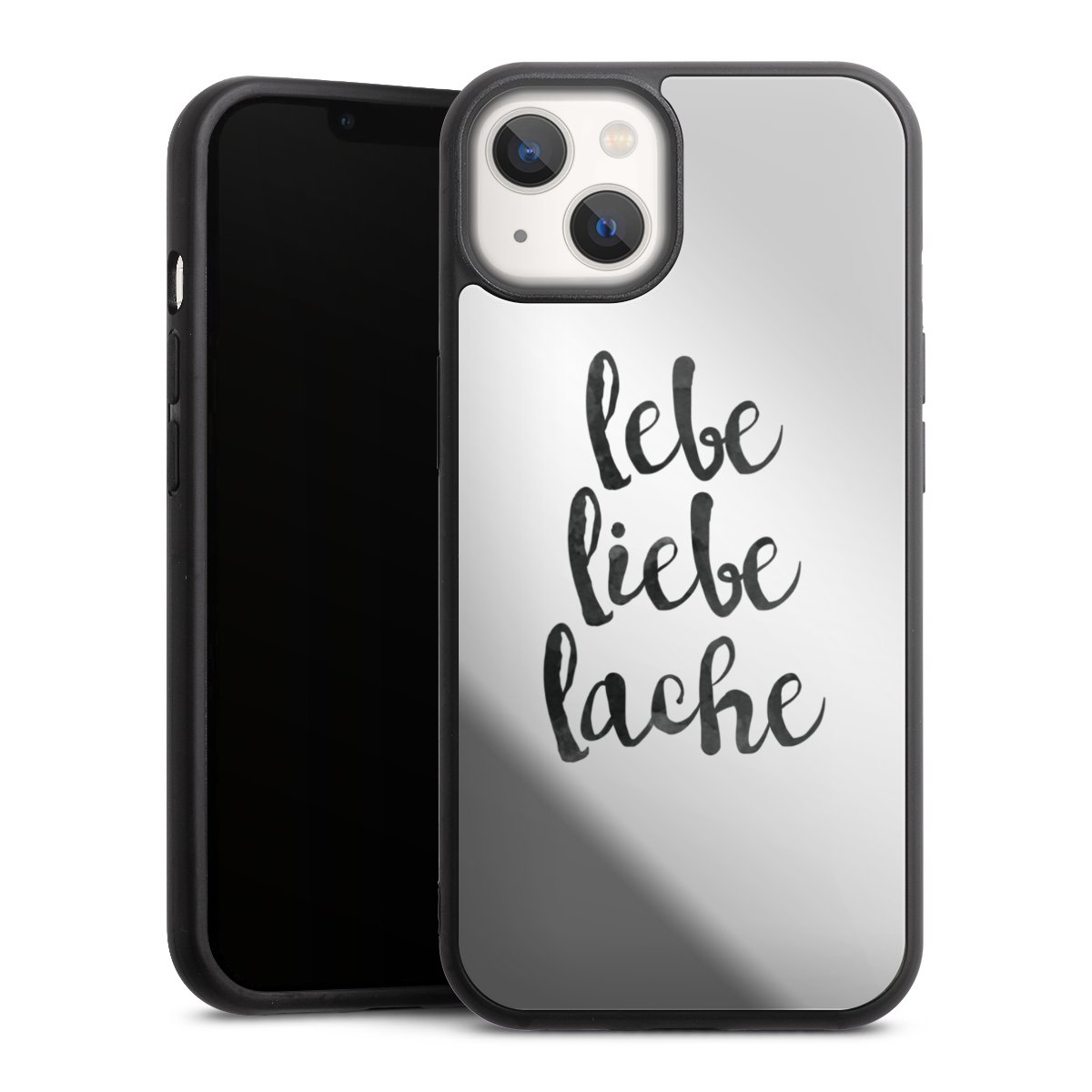 Lebe Liebe Lache ohne Hintergrund