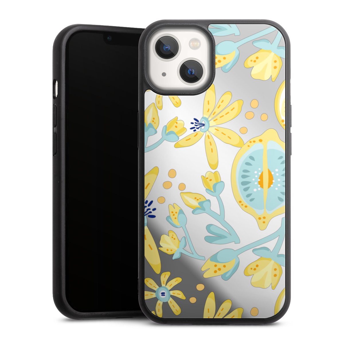 Lemon Summer Pattern Transparent Yellow