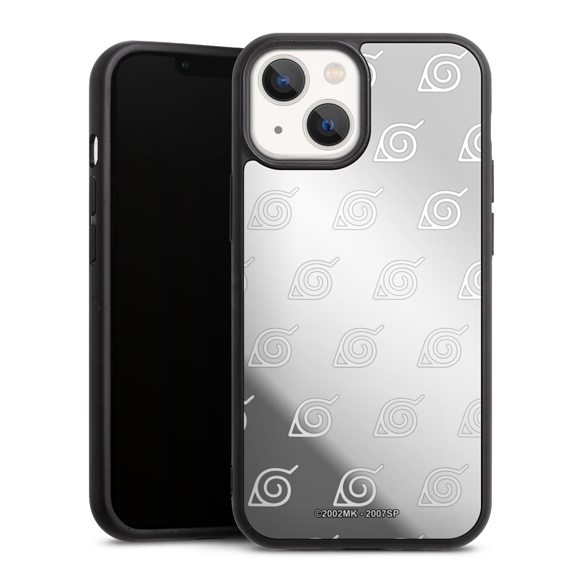 Konoha Pattern Blanc sur Fond Transparent