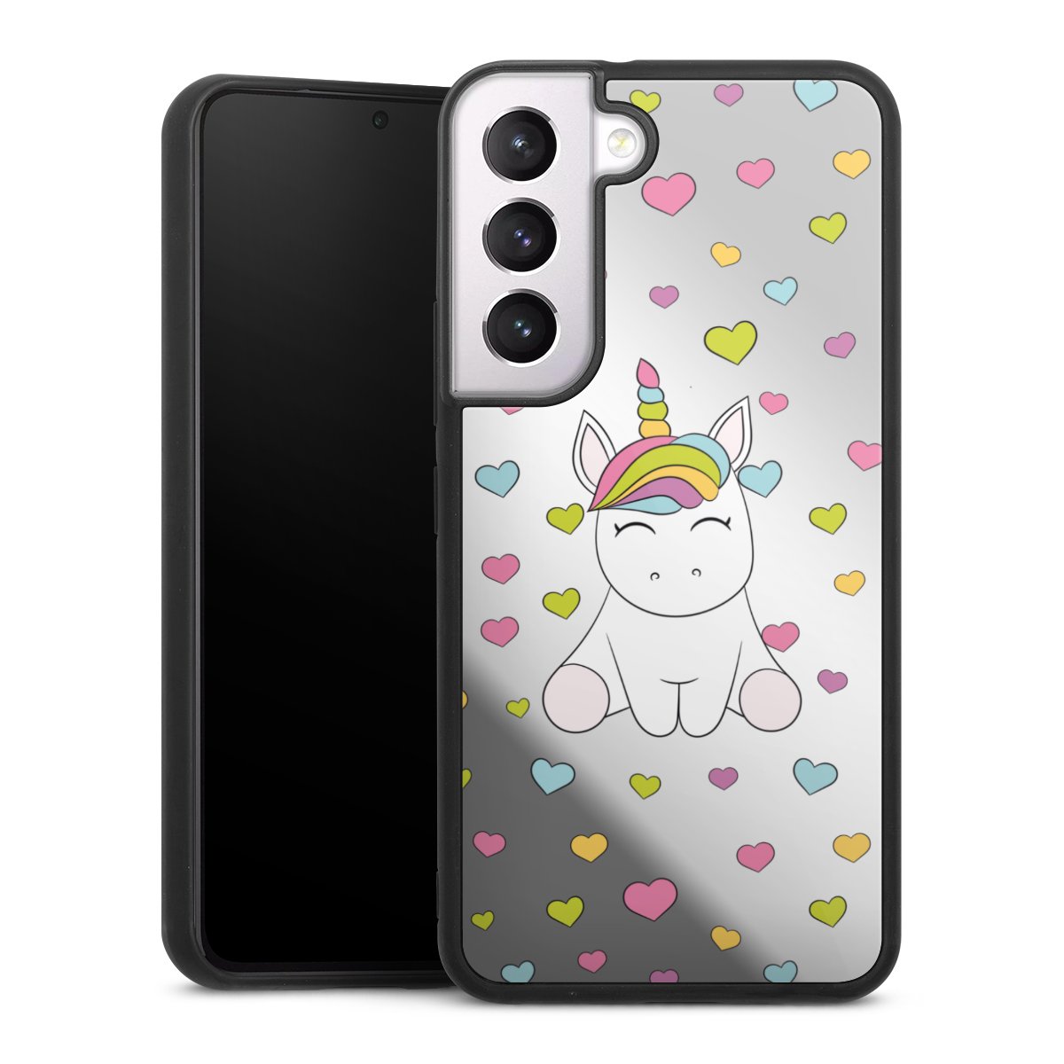 Unicorn Love Pattern zonder Achtergrond