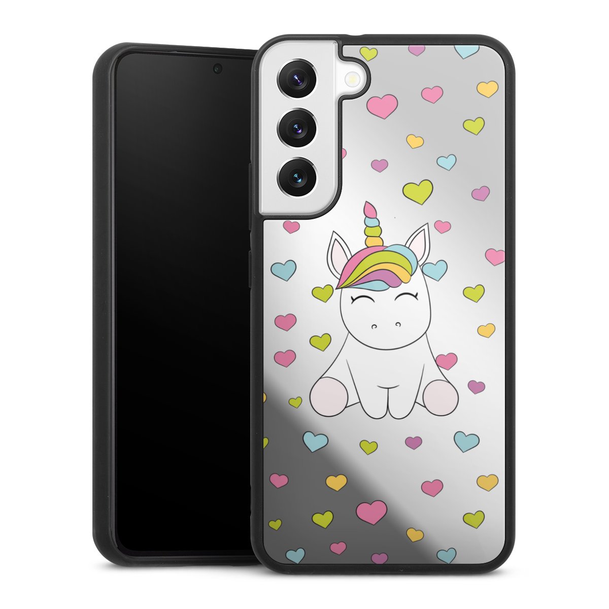 Unicorn Love Pattern ohne Hintergrund