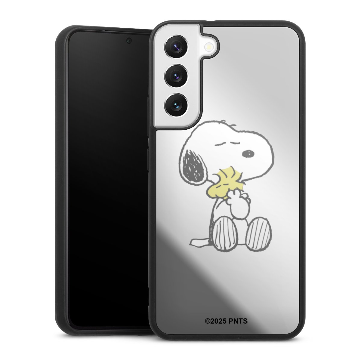Snoopy And Woodstock Cuddling transparent