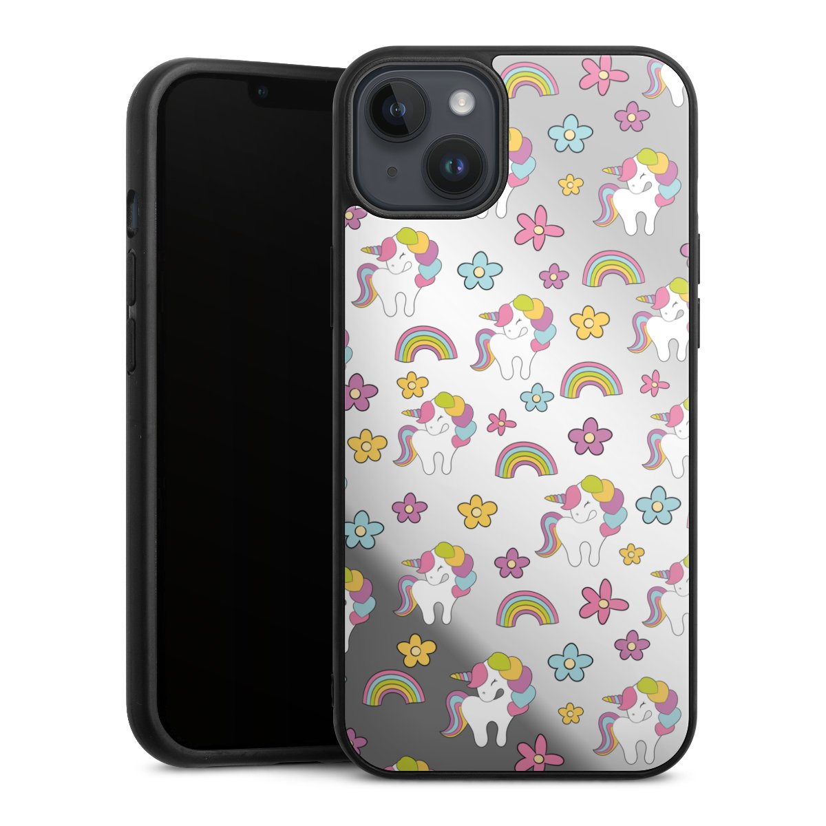 Unicorn Rainbow Pattern zonder Achtergrond