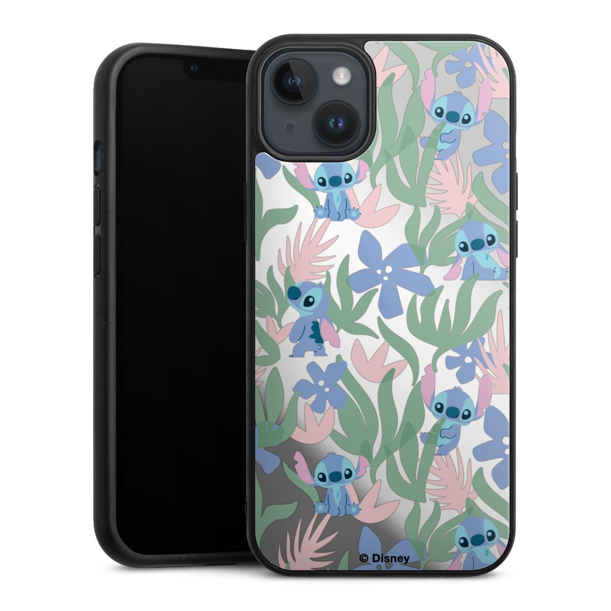 Floral Pattern Stitch Transparent