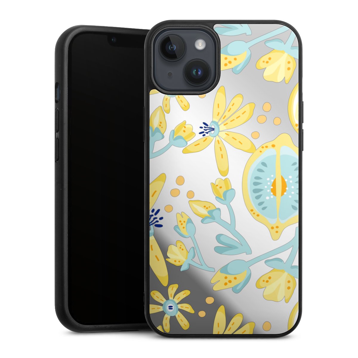 Lemon Summer Pattern Transparent Yellow