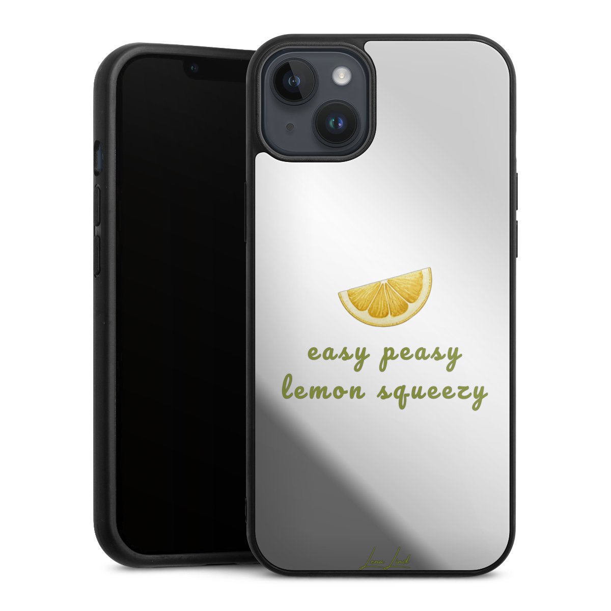 Easy Peasy Lemon Squeezy Dotted Transparent