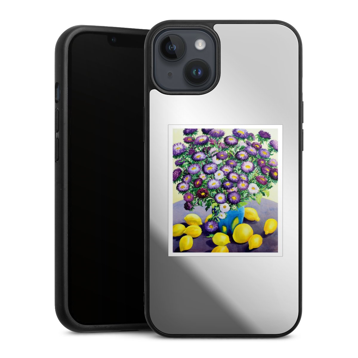 Purple Asters and Lemons by Christopher Ryland