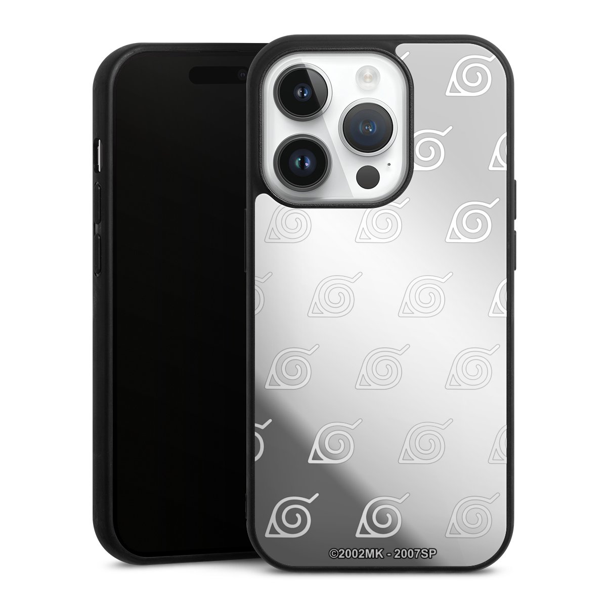 Konoha Pattern Blanc sur Fond Transparent