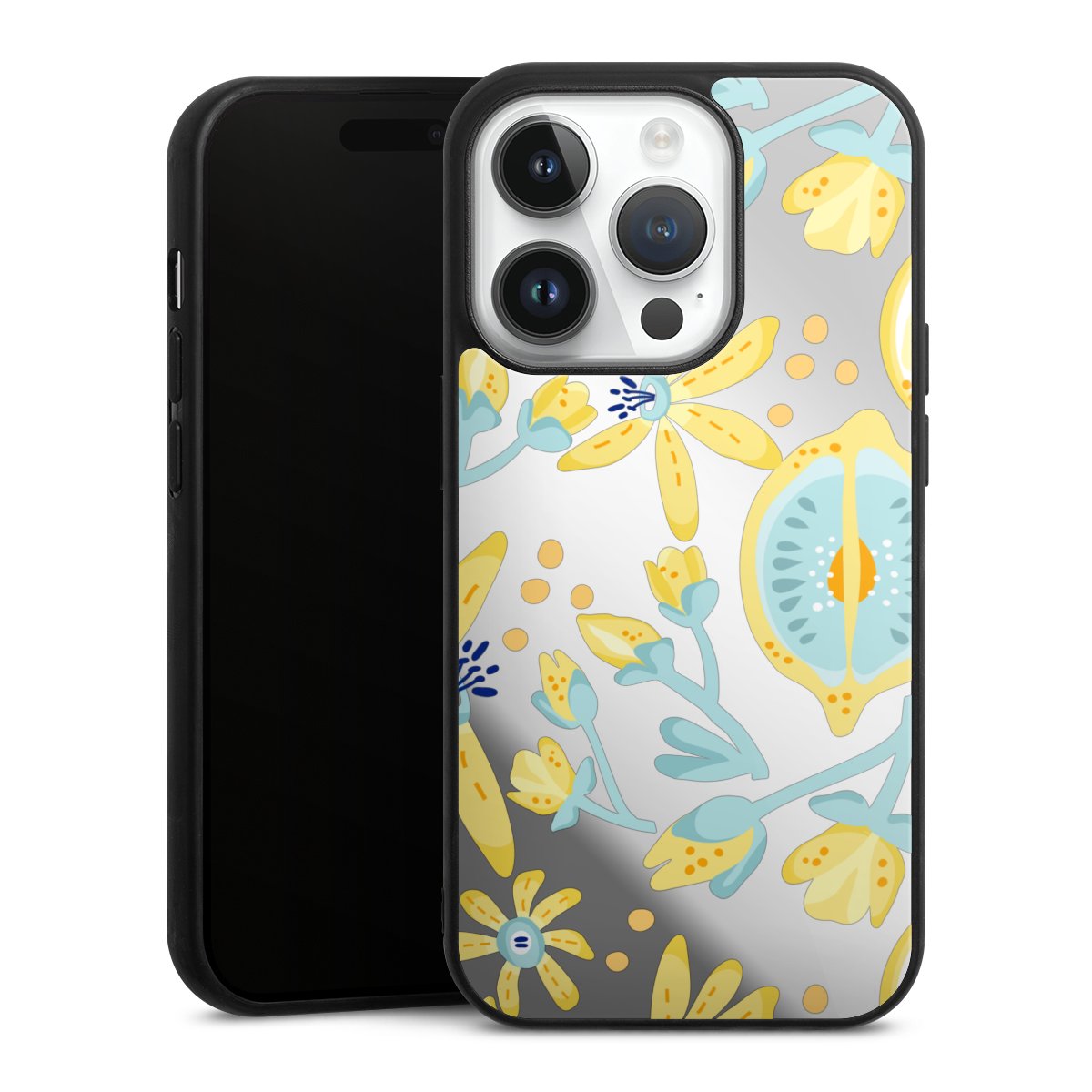 Lemon Summer Pattern Transparent Yellow