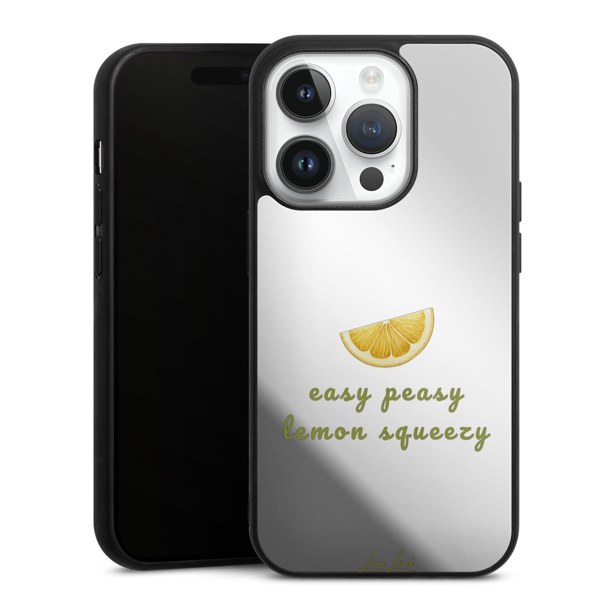 Easy Peasy Lemon Squeezy Dotted Transparent