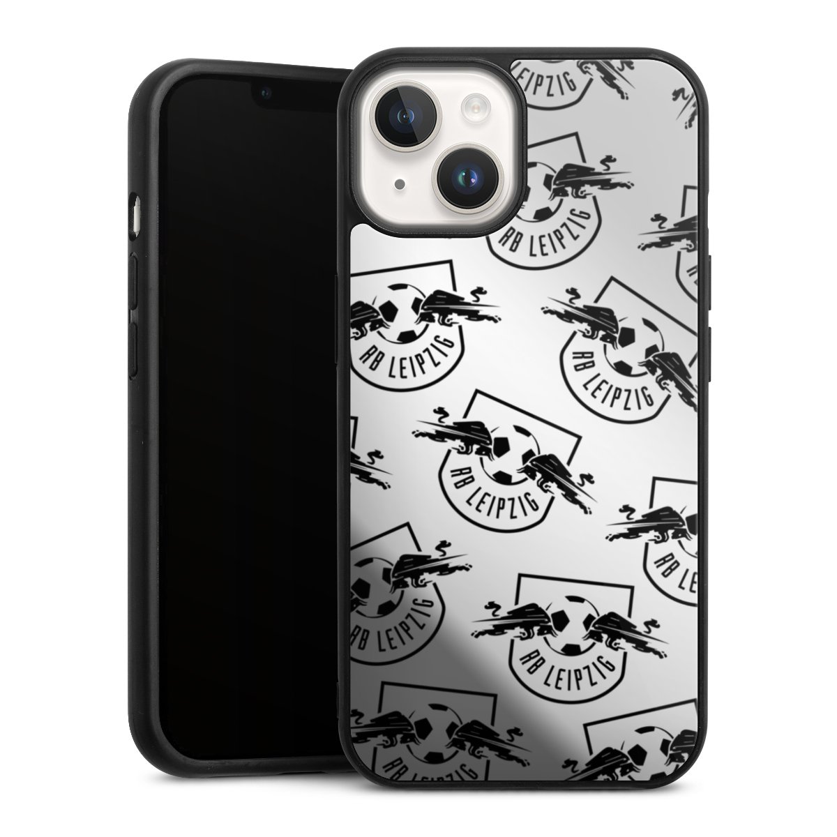 Logos RB Leipzig Schwarz - ohne Hintergrund