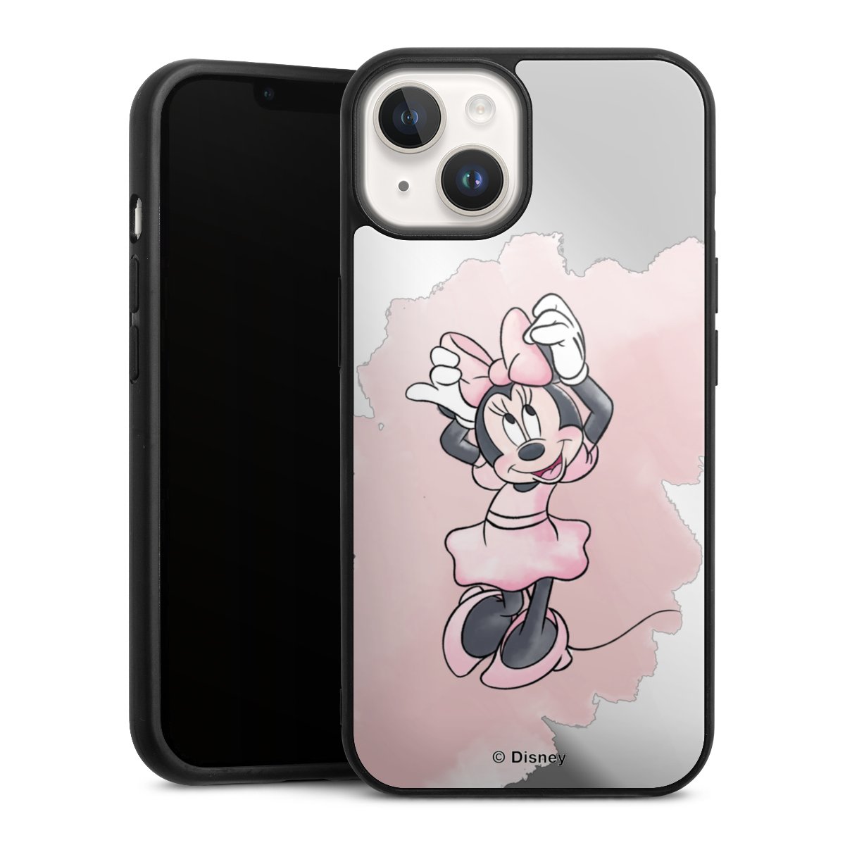 Minnie aquarel transparant