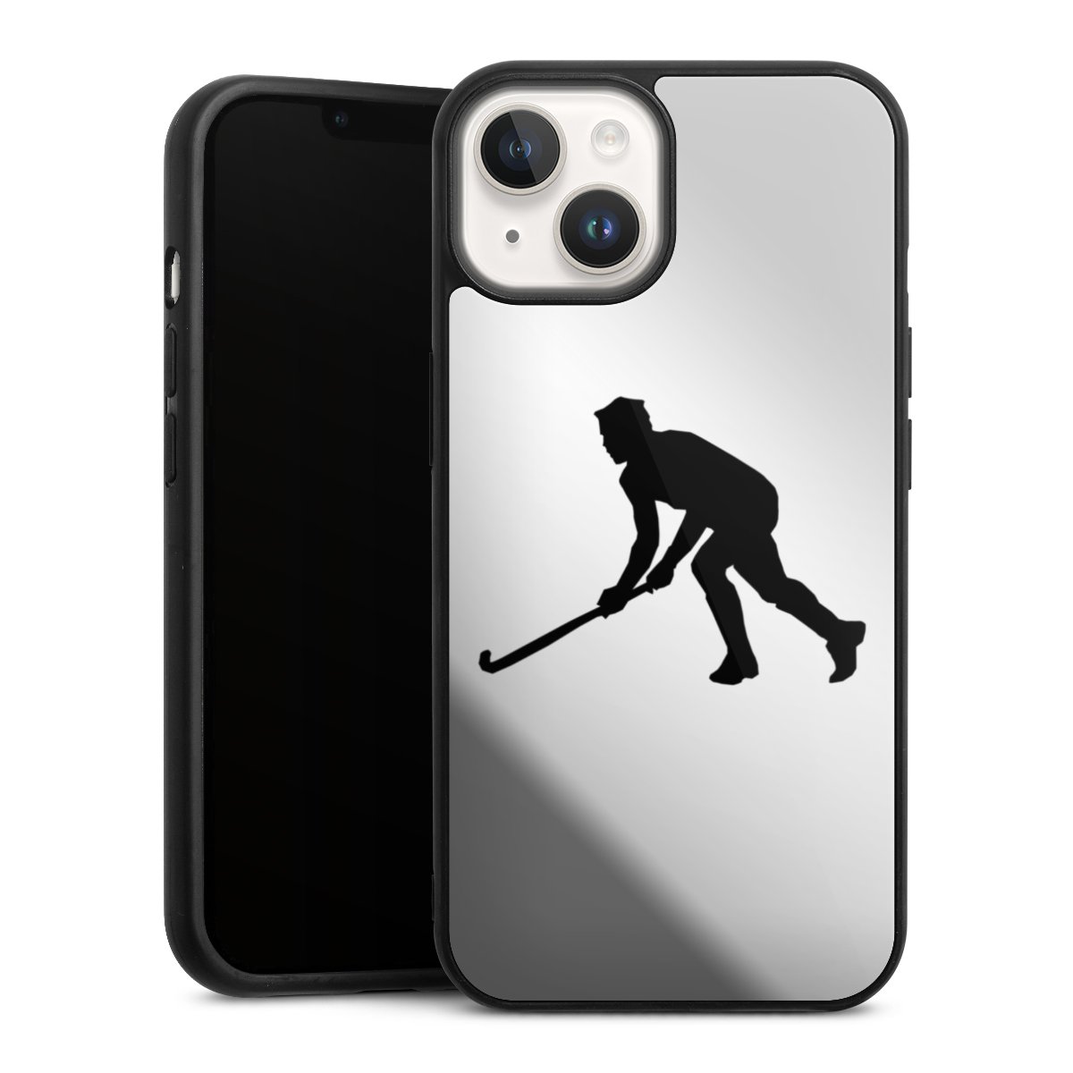Hockey giocatore trasparente