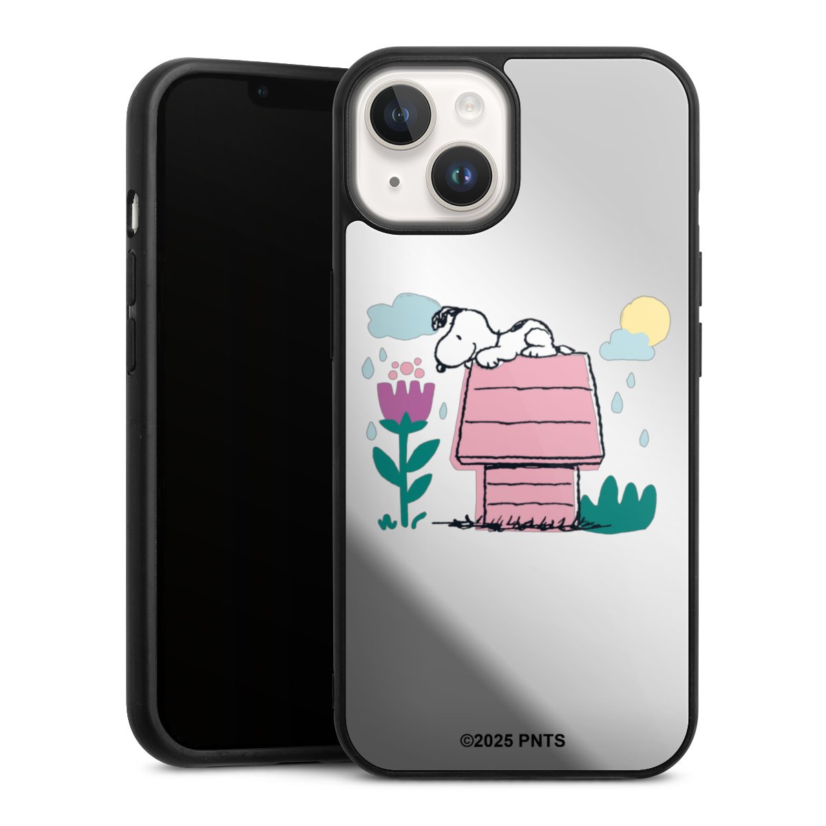 Snoopy Chenil Printemps transparent