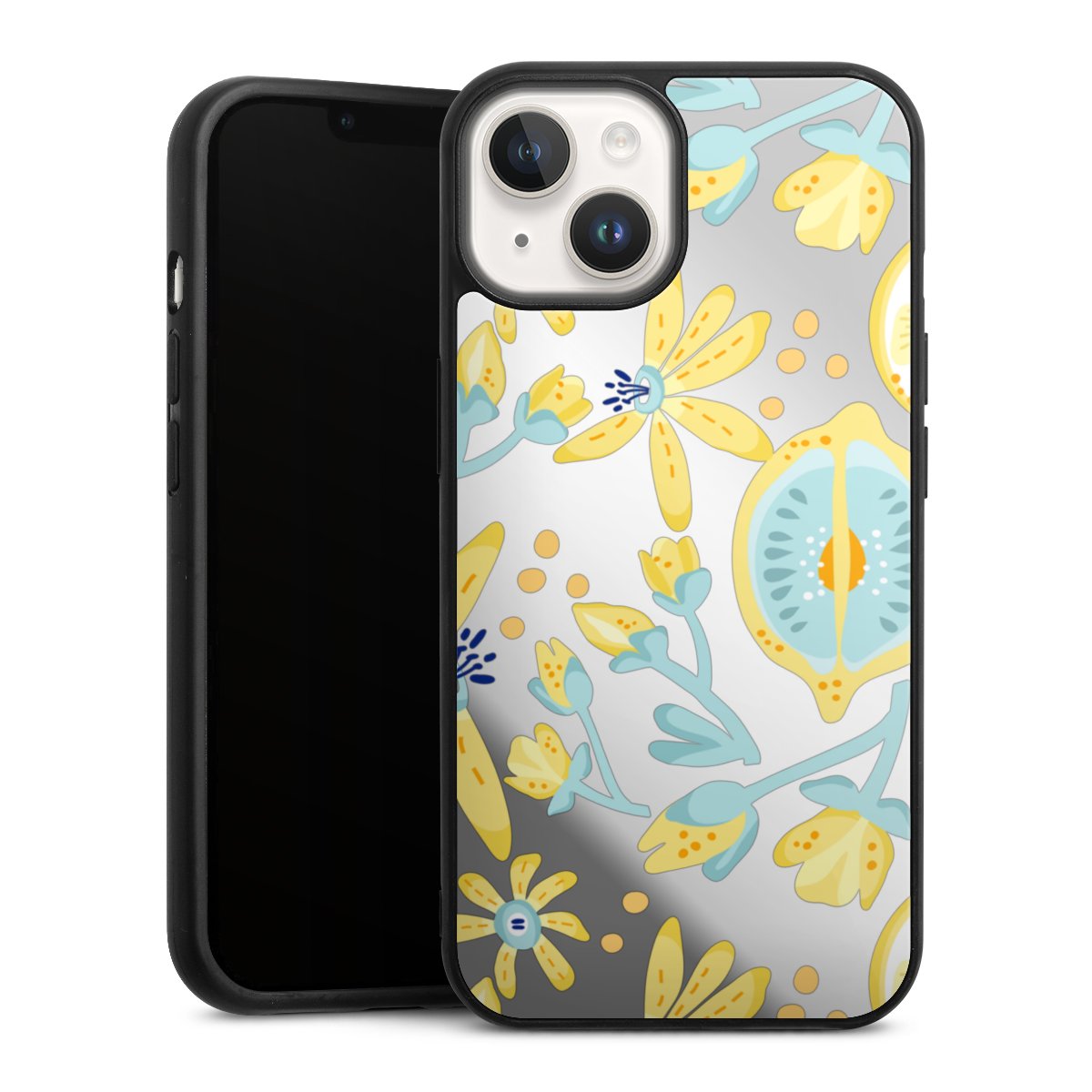 Lemon Summer Pattern Transparent Yellow