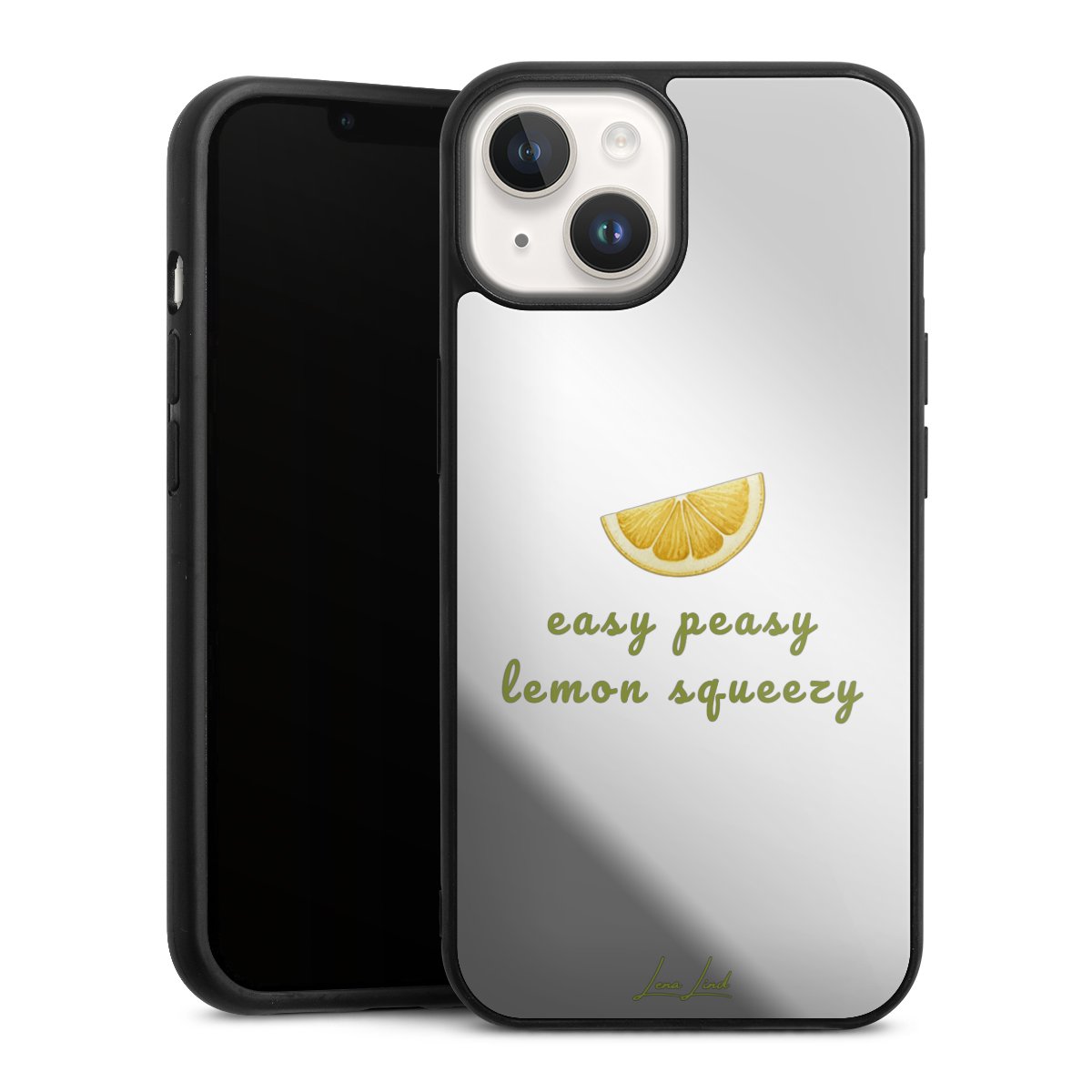 Easy Peasy Lemon Squeezy Dotted Transparent