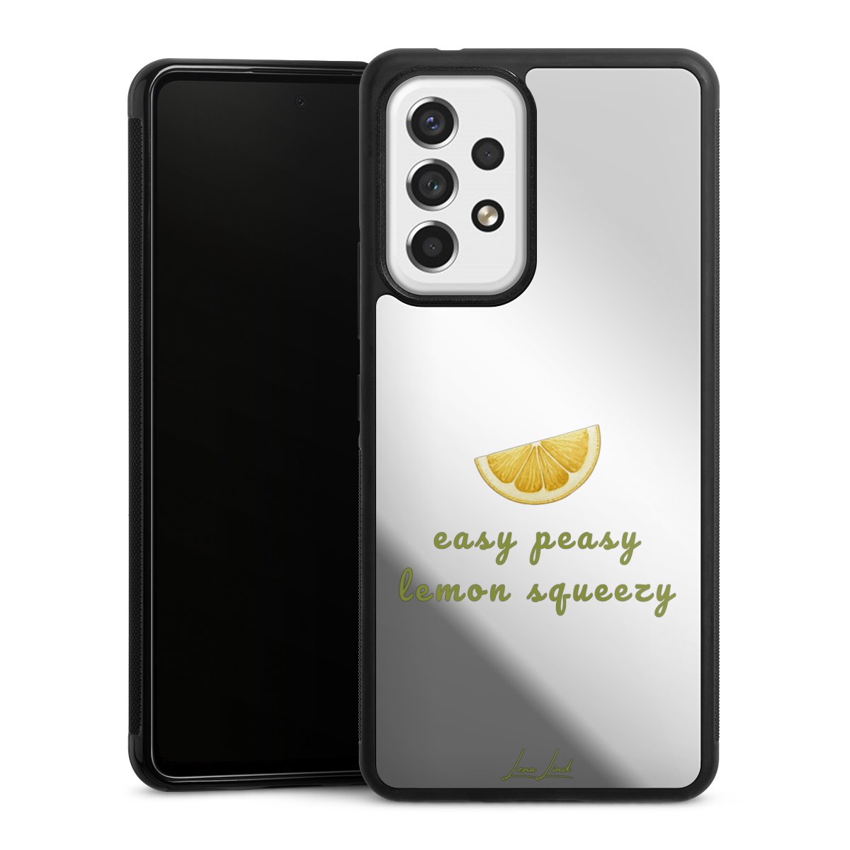 Easy Peasy Lemon Squeezy Dotted Transparent