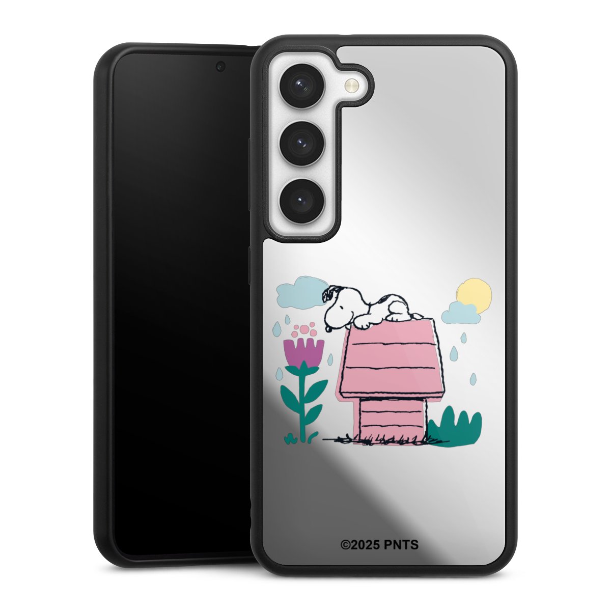 Snoopy Chenil Printemps transparent