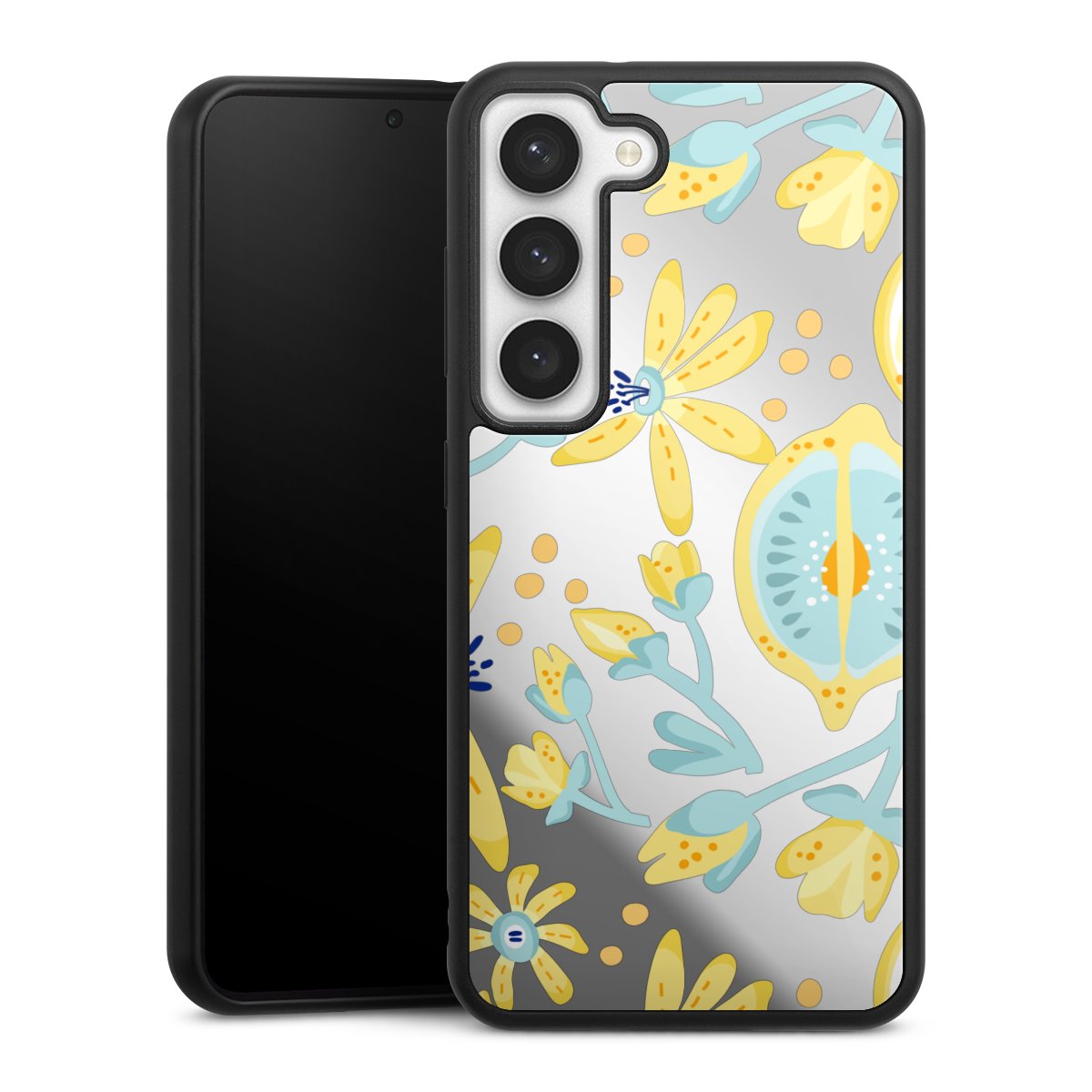 Lemon Summer Pattern Transparent Yellow