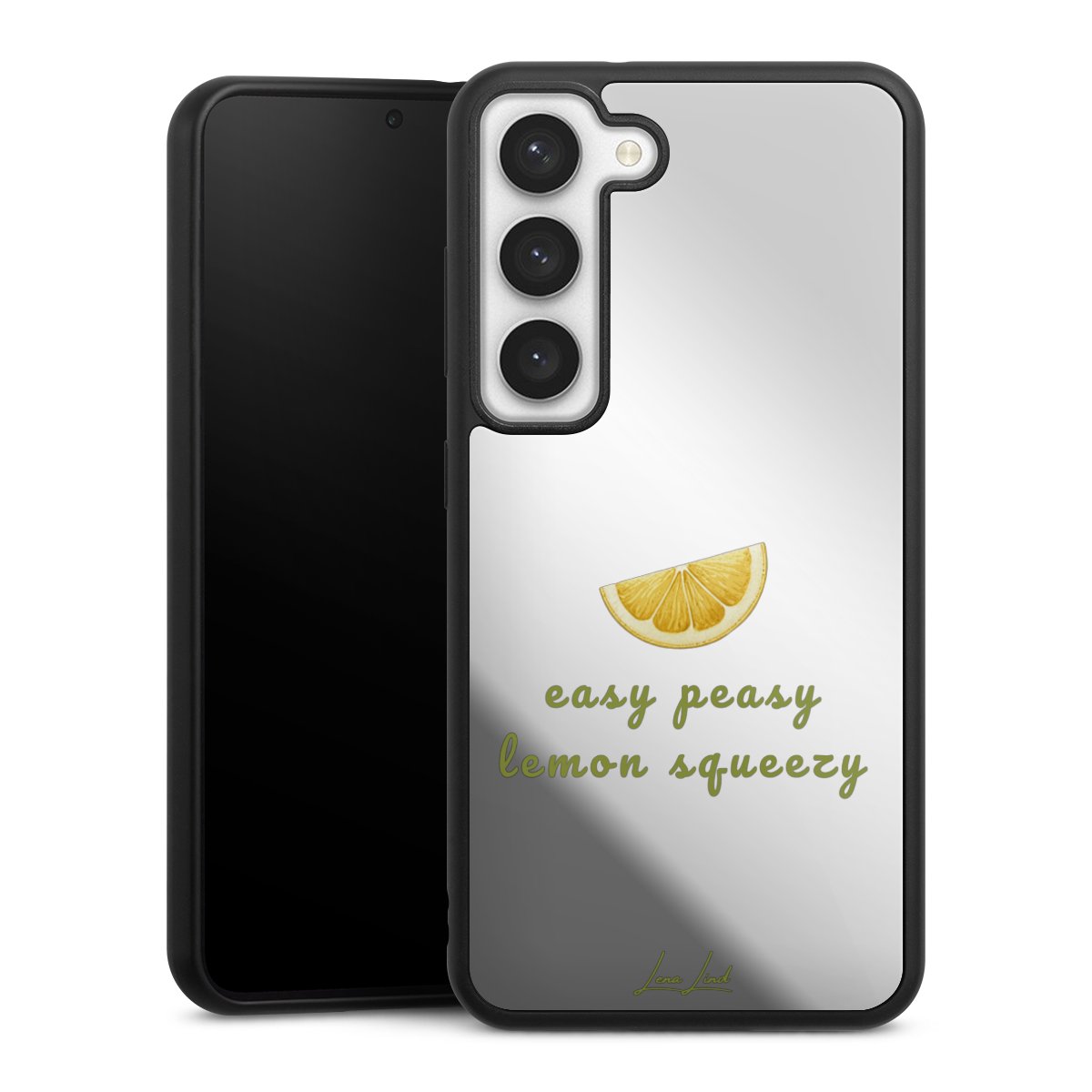 Easy Peasy Lemon Squeezy Dotted Transparent