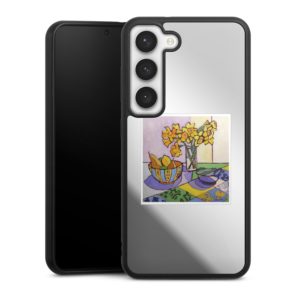 Daffodil Patchwork, 2023, by Catherine J Martzloff